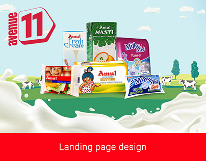 Landing Page - Dairy