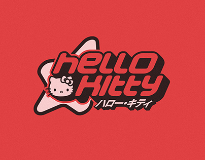 Hello KItty Y2K Logo