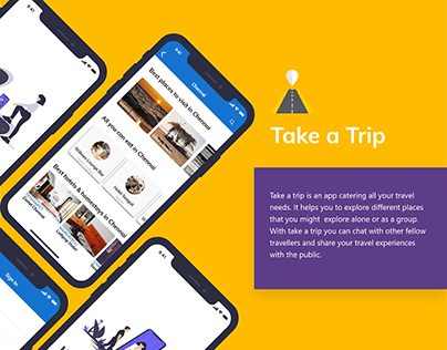 iOS Presentation for Take a Trip app