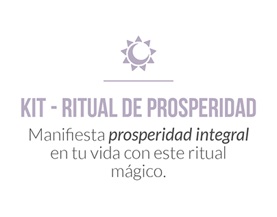 Kit - Ritual de Prosperidad