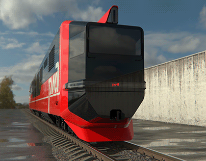 Mainline diesel locomotive concept