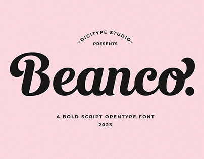 Project thumbnail - Beanco Font