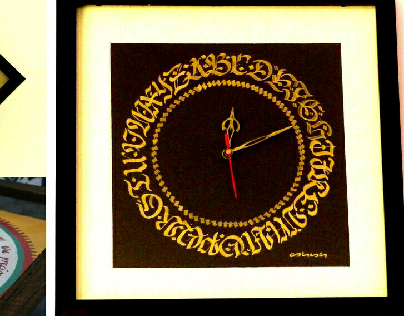 Calligraphy Clocks