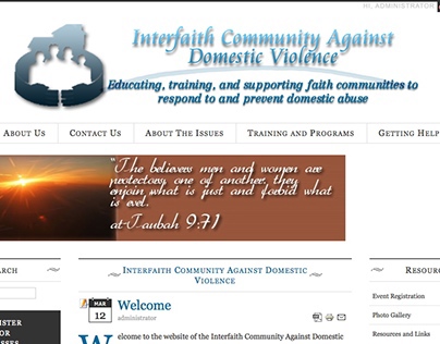Interfaith Community Against Domestic Violence