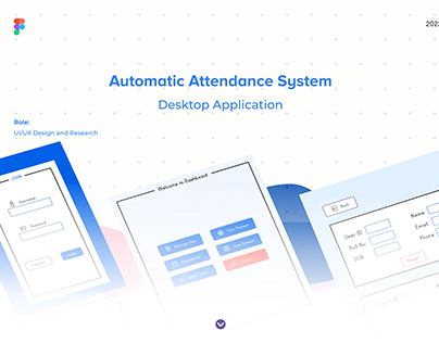 Automatic Attendance System | UI/UX Design