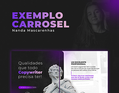 Carrosel | Nanda Mascarenhas - BeFast Comunicação