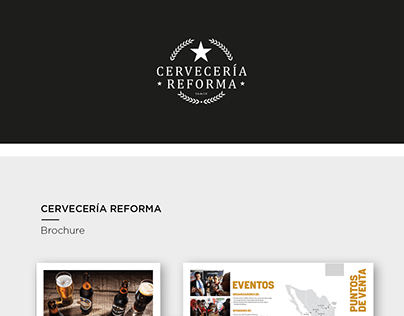 Cervecería Reforma | Brochure & Video institucional