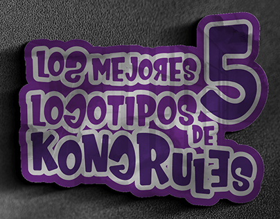 Los Mejores 5 LOGOTIPOS de Kong Rules