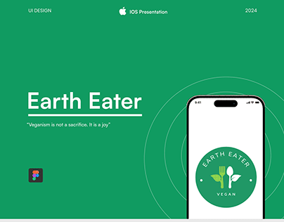 Earth Eater - Vegan App | IOS Presentation