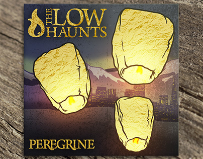 The Low Haunts - Logo Design & "Peregrine" Album Art