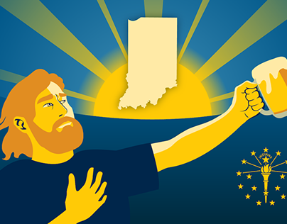 Sun King Brewery | Legislative Action Campaign Graphics