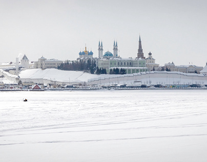 Kazan Kremlin. Russia. March 24