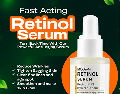 Ads Creative - Anti-Aging Retinol Serum
