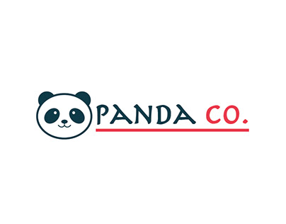 Panda co. logo Concept