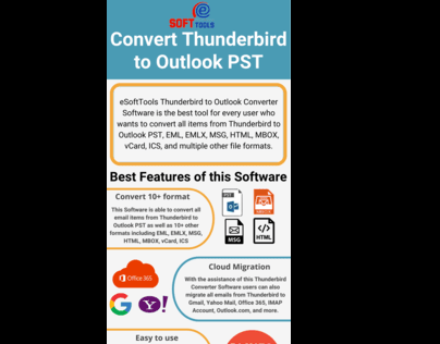 Convert Thunderbird to Outlook PST