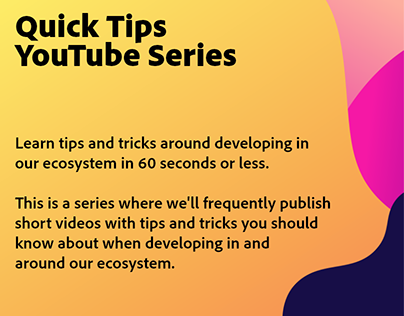 Quick Tips on YouTube