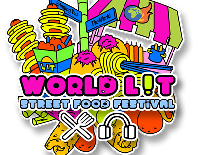 Promo animation for World lit food festival