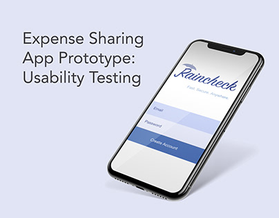 Expense Sharing App: Usability Testing + Prototype