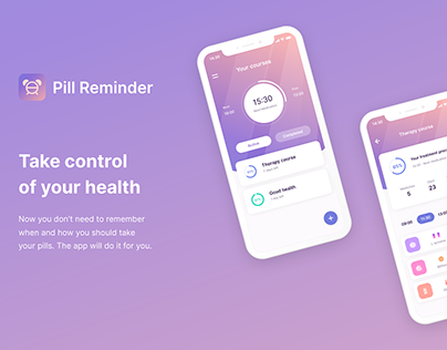 Pill Reminder App Concept