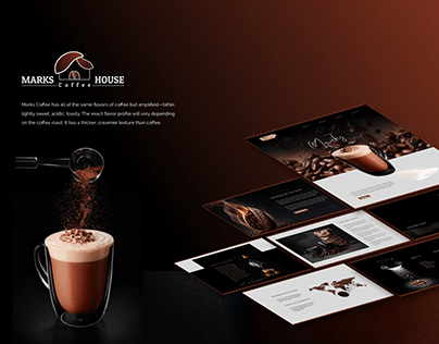 Marks Coffee House Landing page | Coffee Website