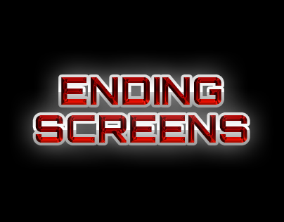 Ending Screens by @GFXVite