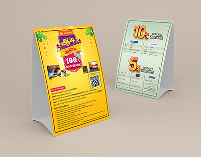 Tent Card Front & Back