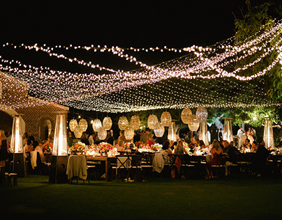Wedding Outdoor lighting Events for Celebrations