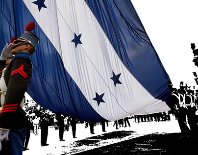 Retoque de foto del día de independencia de Honduras