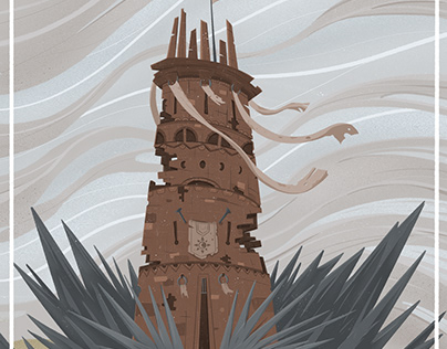 La tour abandonnée - Illustration