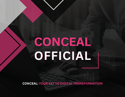 Conceal: Social Media Design Showcase