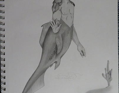 Dunkleosteus Merman - For VP Mermaid Contest