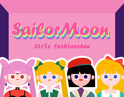 Sailormoon's Fashion illustration