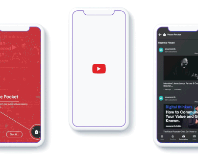 Pause Pocket | YouTube - A Design Case Study