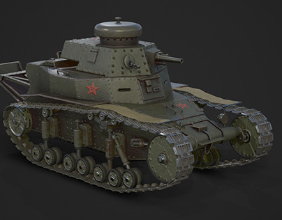 Tank MC-1 Soviet