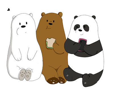 Ilustração Ursos sem Curso