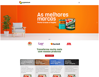 Website - Lourescolor - Agência Conelly