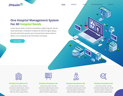 Landing page for dhealth