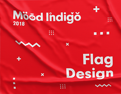 Mood Indigo Flag Design