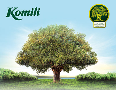 Komili The Elevated Olive Tree Project Poster Design