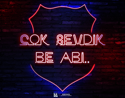 Çok Sevdik Be Abi - Wallpaper @BeşiktaşTasarımları