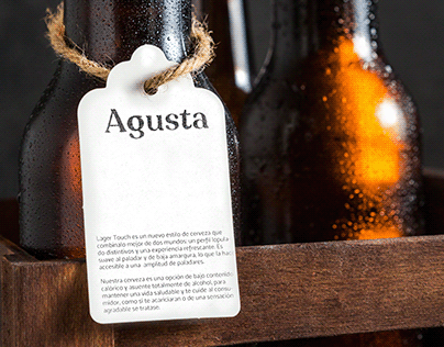 Project thumbnail - AGUSTA || BEER BRAND IDENTITY