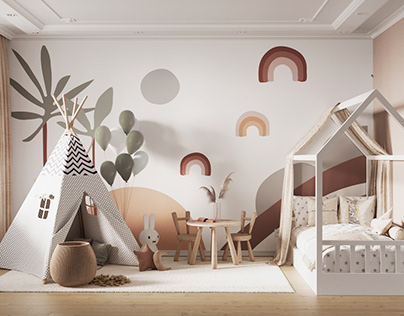 Visualization of a children's room