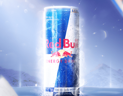 Manipulação de produto Red Bull