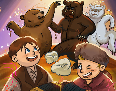Children's book "The Big Bear Hunt"