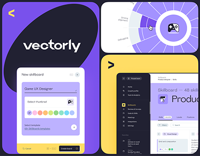 Project thumbnail - Vectorly: Skillboards | UX Case Study
