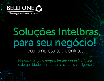 Plotagem Bellfone e intelbras Agenciamento