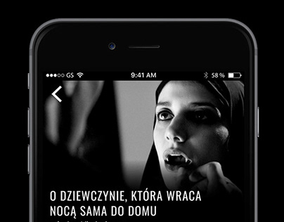 Mobile App / The repertoire of cinemas