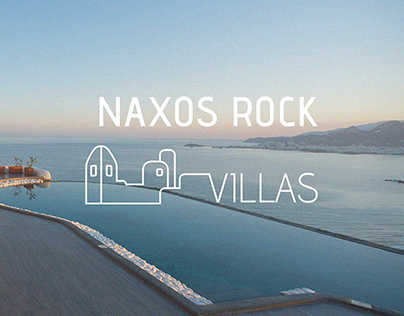 Naxos Rock Villas Logo Design