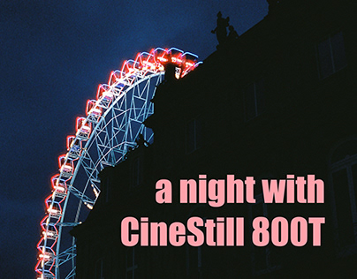 a night with CineStill 800T