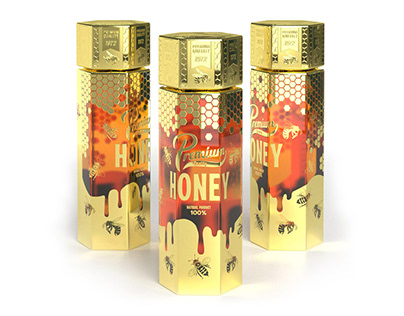Honey Premium Packaging Design